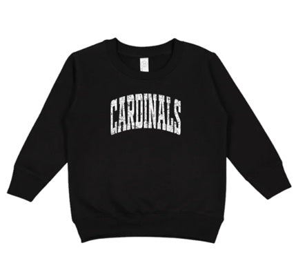 CARDS (Kiddos) | Cardinals White Distressed