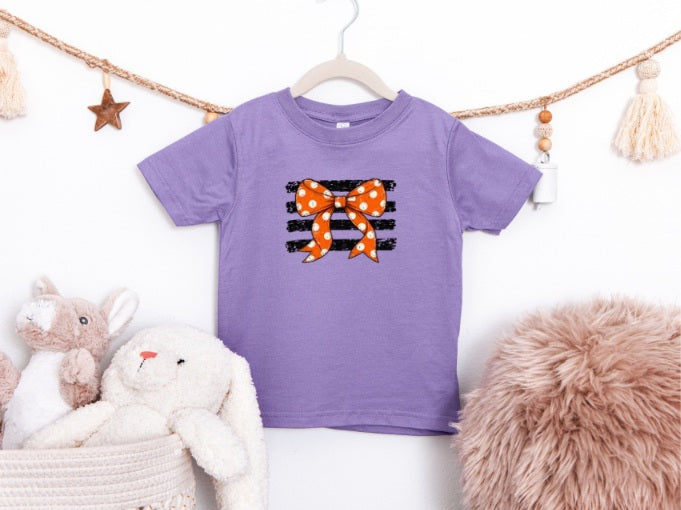 HALLOWEEN (Kiddos) | Orange Bow Dots