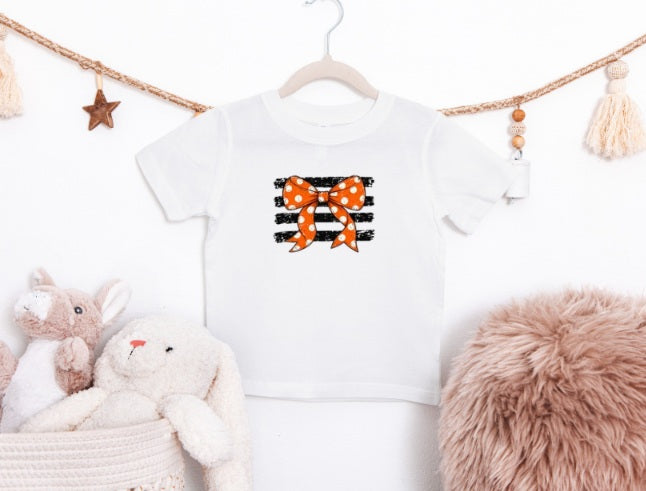 HALLOWEEN (Kiddos) | Orange Bow Dots