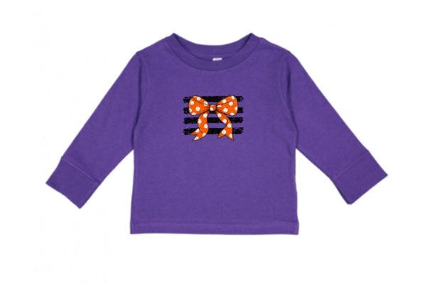 HALLOWEEN (Kiddos) | Orange Bow Dots