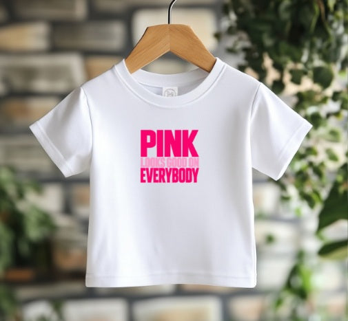 PINK OCTOBER (Kiddos) | Pink Looks Good On Everybody
