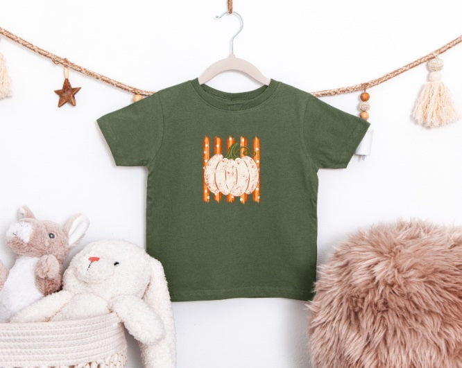FALL (Kiddos) | Pumpkin with Stripes