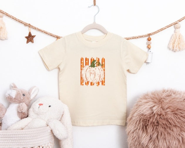 FALL (Kiddos) | Pumpkin with Stripes