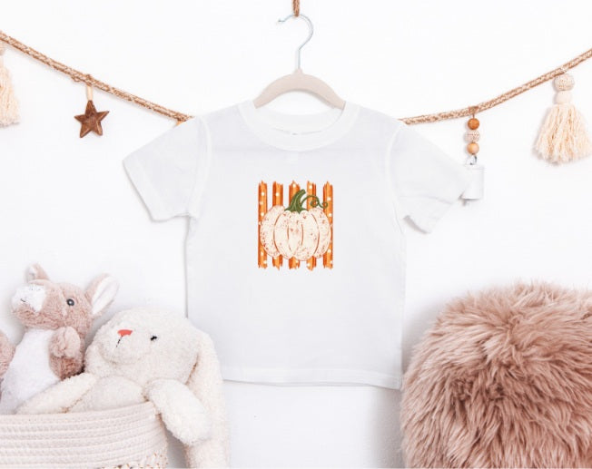 FALL (Kiddos) | Pumpkin with Stripes