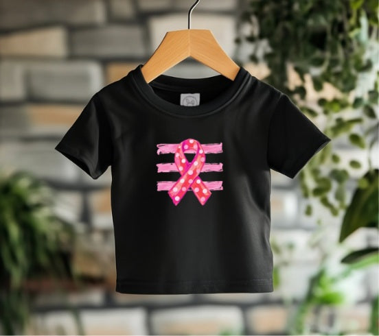 PINK OCTOBER (Kiddos) | Ribbon and Stripes