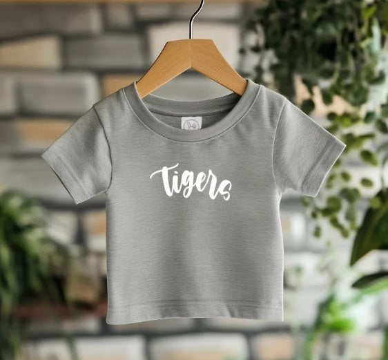 TIGERS (Kiddos) | Tigers Cursive (White Font)