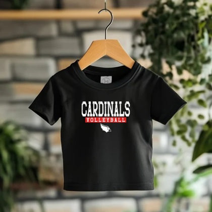 CARDS (Kiddos) | Cardinals Volleyball Solid Logo