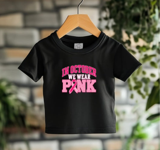PINK OCTOBER (Kiddos) | We Wear Pink Ribbon