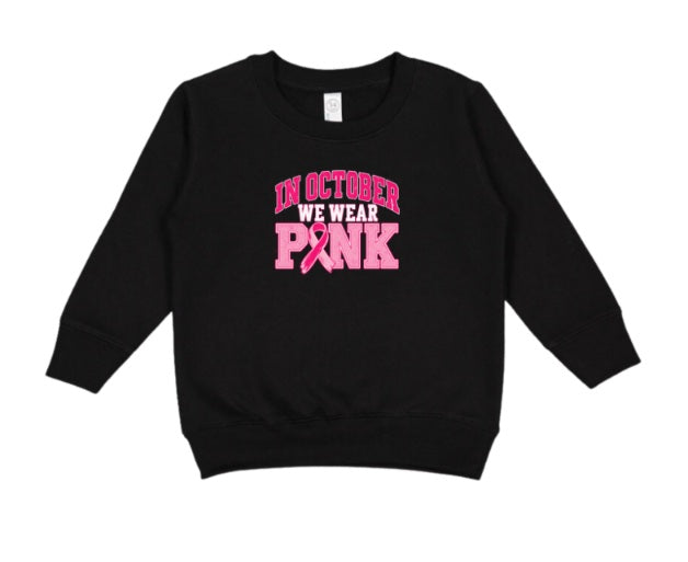 PINK OCTOBER (Kiddos) | We Wear Pink Ribbon