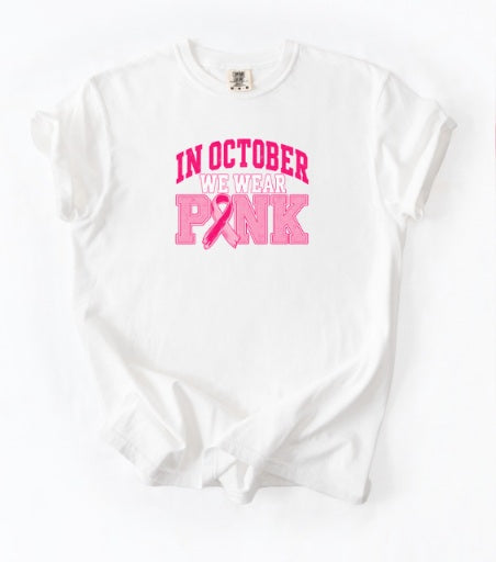 PINK OCTOBER (Adults) | We Wear Pink Ribbon