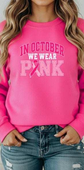 PINK OCTOBER (Adults) | We Wear Pink Ribbon