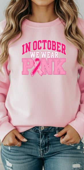 PINK OCTOBER (Adults) | We Wear Pink Ribbon