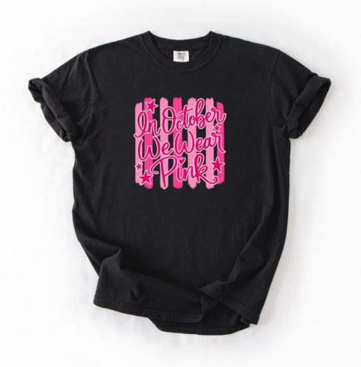PINK OCTOBER (Adults) | We Wear Pink Stripes
