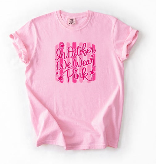 PINK OCTOBER (Kiddos) | We Wear Pink Stripes