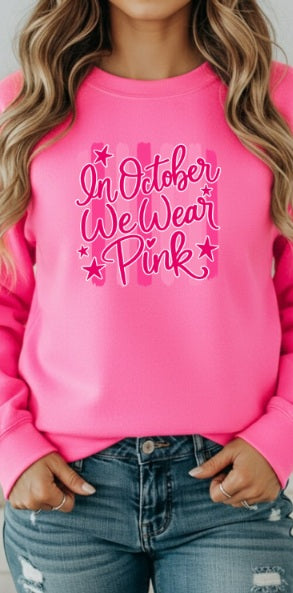PINK OCTOBER (Kiddos) | We Wear Pink Stripes