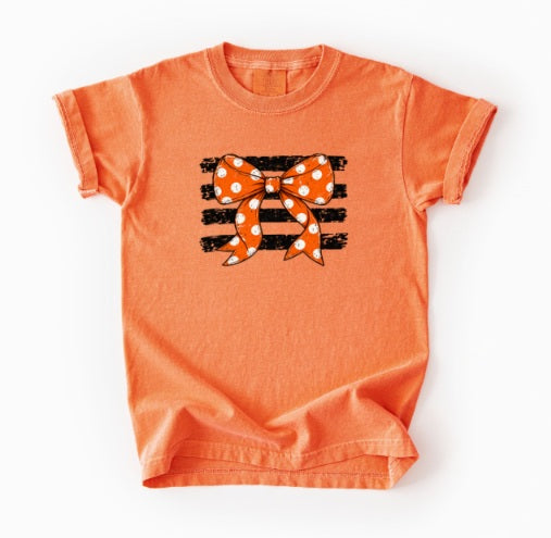 HALLOWEEN (Kiddos) | Orange Bow Dots