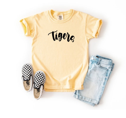 TIGERS (Kiddos) | Tigers Cursive (Black Font)